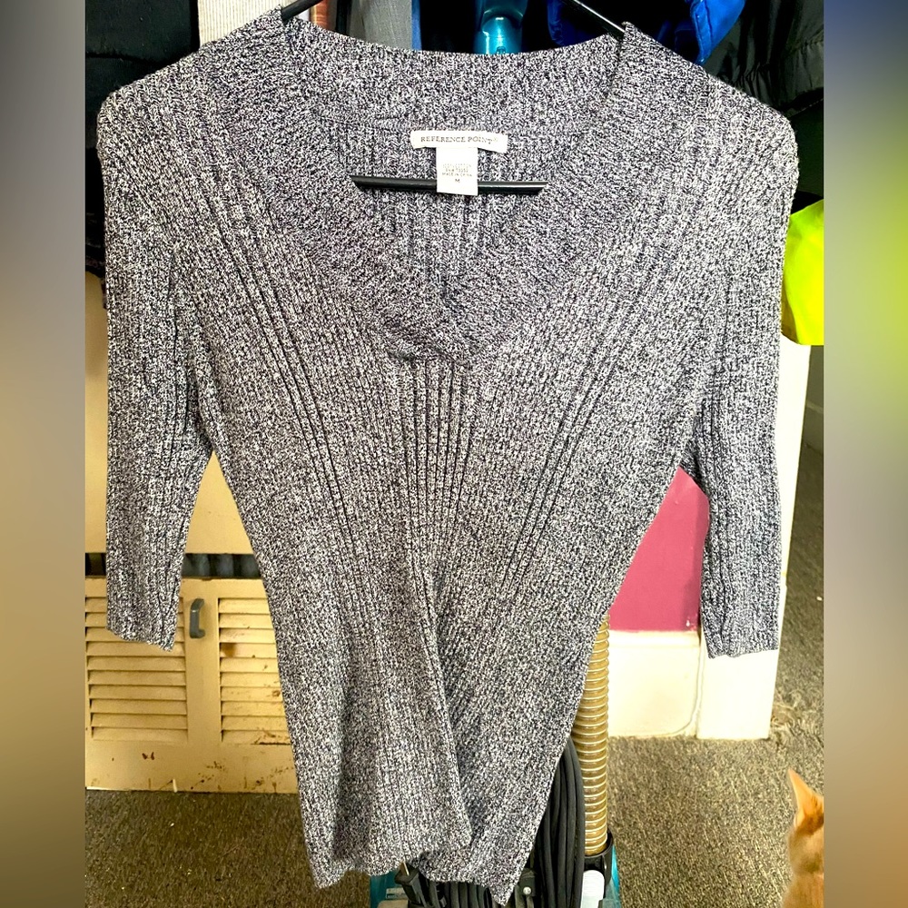 Medium, Reference Point Gray dress Top